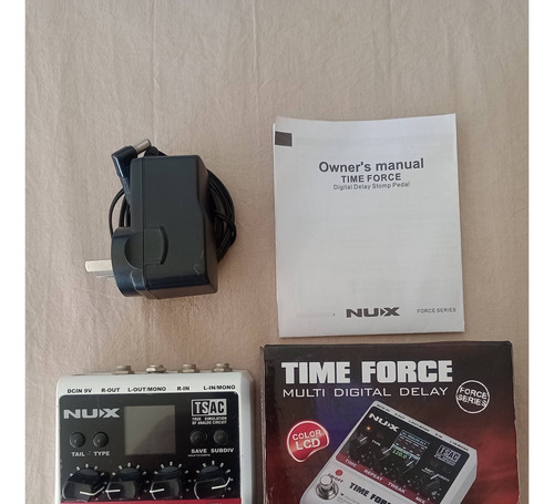 Nux Time Force Multi Digital Delay - Como Nuevo + Fuente