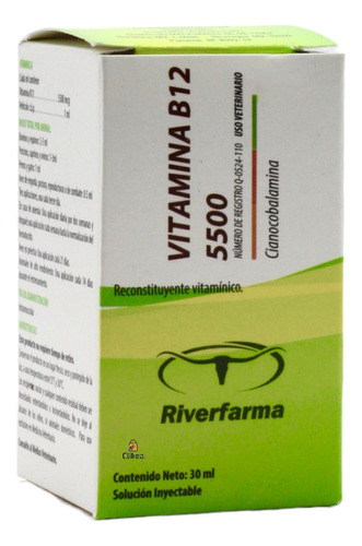 Riverfarma Vitamina B12 5500 30 Ml Cianocobalamina