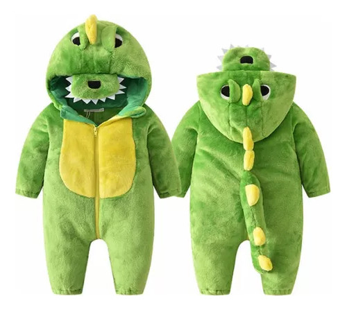 Lindo Pijama De Dinosaurio Para Niños