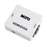 Convertidor Entrada Hdmi Salida Vga 1080p Full Hd [hdmi2vga]