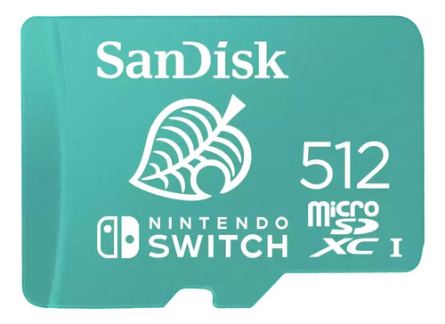Memoria Sandisk Micro Sdxc 512gb 4k Para Nintendo Switch