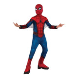 Disfraz Spider Man Con Mascara Y Guantes Marvel Talla 7/8