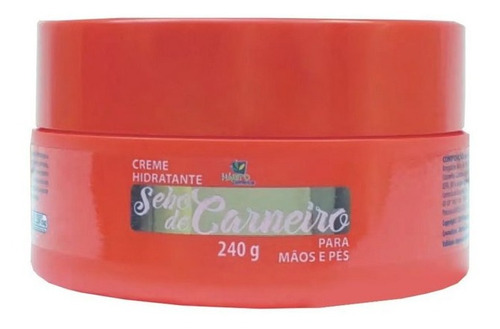 Sebo De Carneiro Creme Hidratante Hábito Cosméticos 240g