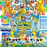 Kits De Decoración Para Fiestas De Cumpleaños De Pokémon Bal