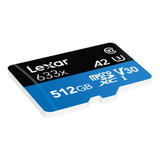 Lexar A2 U3 4k 100mb/s 512gb 100% Original