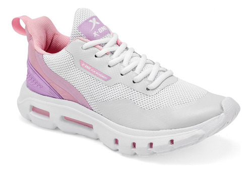 Tenis Deportivo Dama X-one 740 Blanco Rosa 22-26 *121-496 S6