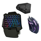 Controlador Para Pubg Juego Teclado Ratón Kit Convertidor Az