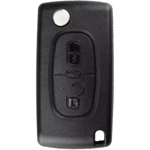 Carcasa Llave Navaja Citroen C3 Picasso B01d 2b