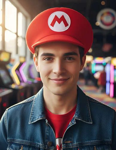 2 Boné Mario Bros Ou Boina Luigi Chapéu Cosplay Carnaval | MercadoLivre