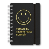 Cuaderno Studio A6 Rayado Estampas Cuero Reciclado 