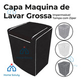 Capa Maquina Lavar Roupas Electrolux Brastemp 8kg 9kg 10kg