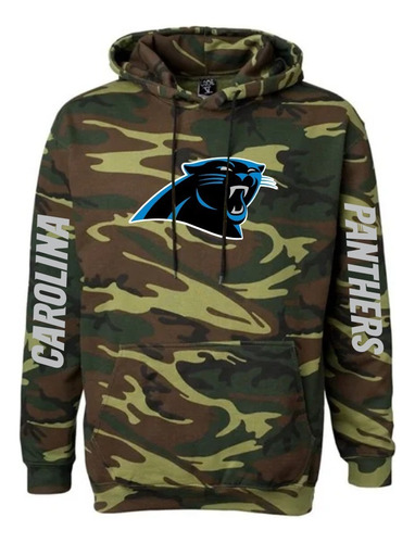 Sudadera Modelo Carolina Panthers Estampado En Vinil