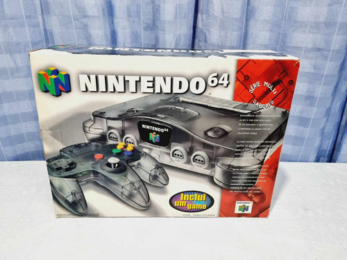 71- Nintendo 64 Jabuticaba Playtronic Em Excelente Estado