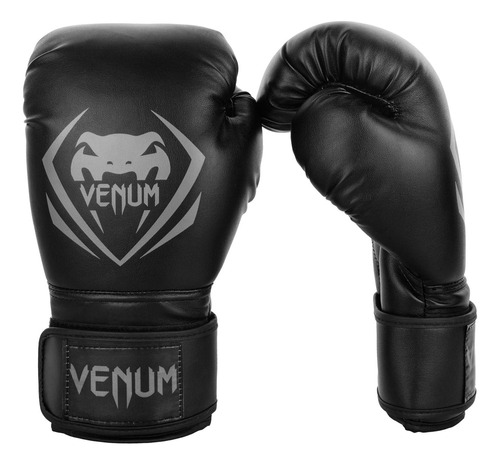 Guantes De Boxeo Venum 12 Oz Gris Oscuro