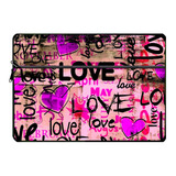 Funda Notebook Neoprene 13 14 15 17 PuLG. C/ Bolsillo Dis143