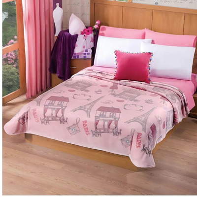 Cobija Colchas Concord Star Wars Matrimonial Rosa 220x180cm Poliéster Francesa