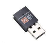 Adaptador Receptor Wireless Usb Wi-fi 5ghz Dual Band