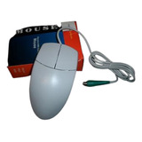  Mouse Dos Teclas - Bolita - Ps2 - Gris