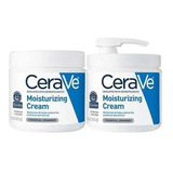 Cerave Creme Hidratante 453g E Refil De 453g Importado Eua