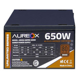 Fuente Gamer Aureox 650w Bronze 80+psu Certificada