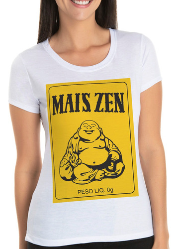 Camiseta , Meditacao , Yoga , Mais Zen , Budismo , Buda 018