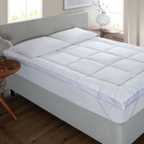Pillow Top Kacyumara King Ultra Macio 1,93x2,03m Alt. 7cm Cor Branco