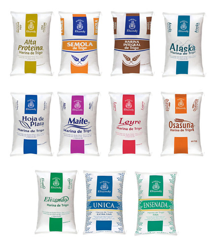 25 Kg Harina De Fuerza Elizondo Kosher 00 W450 Y Variantes | Envío gratis