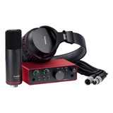 Kit Placa De Audio+accesorios Scarlett Solo Studio