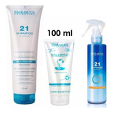 Salerm 21 Kit Tratamiento Y Protector Uv Para Cabello Dañado