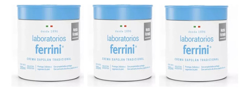 3x Sapolan Ferrini Original X 195g Envio Gratis!!!