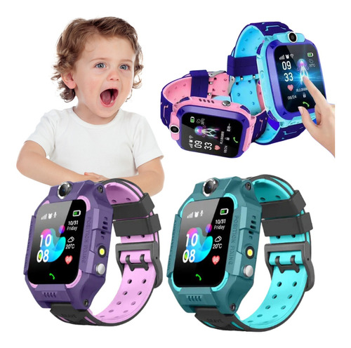 Relógio Smartwatch Infantil Q12 Com Rastreador