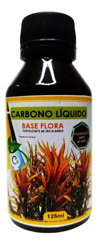 Fertilizante Carbono Líquido Base Flora 125ml P/ Plantado