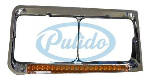 Bisel P/faro 17 Led M/ambar Izq Freightliner Fld 120 No14891