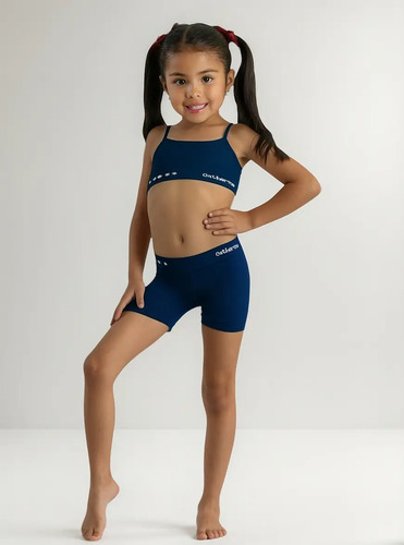 Catherine Likra Escolar De Niña Short Seamless 6 Piezas