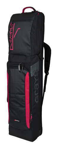 Bolso Palero Grays Kitbag Gamma Negro Con Fucsia