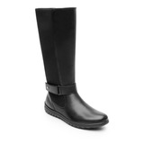 Bota Flexi Para Mujer Estilo 35320 Negro Walkin Soft