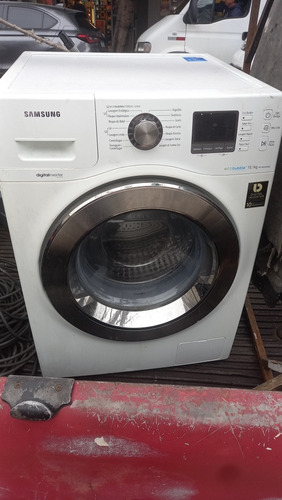 Maquina Lavar Roupa Samsung 10.1kg Usado Não Centrífuga 