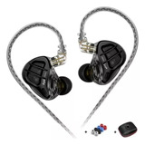 Fone De Ouvido In-ear Kz Zar + Case Kz + Borrachinha + P10  