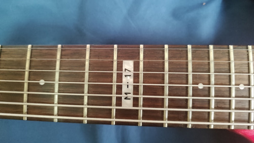 Guitarra Electrica 7 Cuerdas Ltd M-17 Rojo Candy Apple 