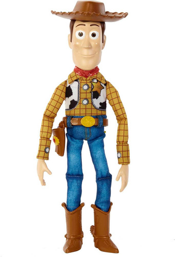 Figura Grande De 12'' Que Habla En Inglés De Woody