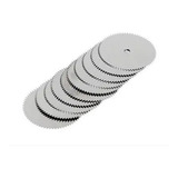 Disco Sierra Circular Corte Acero Dental Placas Acrilico X10