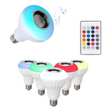 Bombillo Parlante Led Bluetooth Multicolor Rgb + Control Pot