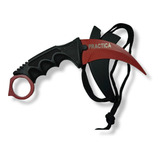 Kerambit Entrenamiento Sin Filo  Red  N68