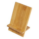 Soporte De Teléfono De Madera Para Celular Y Tablet: Base Co