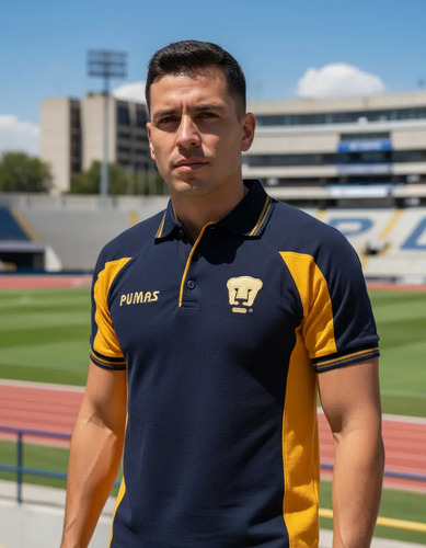 Playera Polo Oficial Original Club Pumas Unam