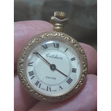 Antiguo Reloj Bolsillo Cetikon Swiss Dama Antigua Reverso