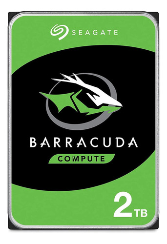 Disco Duro Interno Seagate Barracuda St2000dm008 2tb Plata