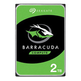 Disco Duro Interno Seagate Barracuda St2000dm008 2tb Plata