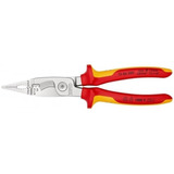 Alicate P/instalaciones Electr. 1000 V. (1386200), Knipex