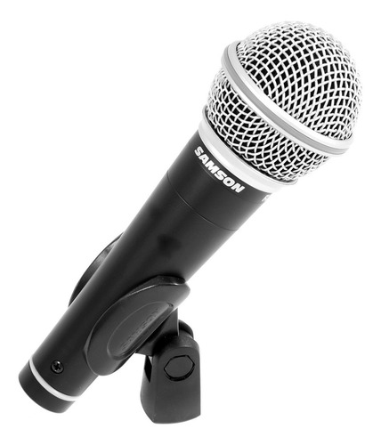 Microfono Samson R-21s Con Cable Y Pipeta Voces Cantantes